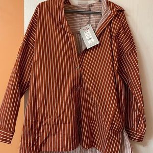 Minimum collar shirt